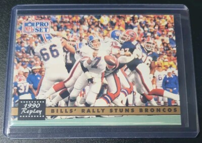 #326 - NFL Pro Set 1991 - Buffalo Bills - 1990 Replay 