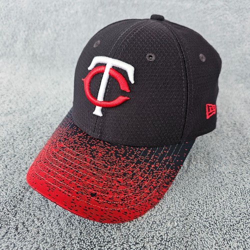 MN Twins Hat New Era 9FORTY Youth Baseball Cap Red Blue Gradient Bill OSFM - Picture 5 of 20