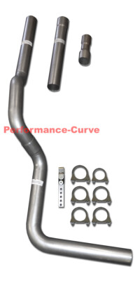 Mandrel Bent 3'' Tail Pipe Fits 1988 - 2001 Dodge RAM 1500 D150 W150 5.2 5.9