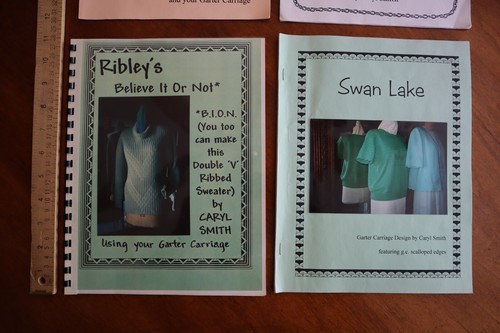 Knitting Machine Garter G Carriage Sweater Designs Carriage Caryl Smith Cable ++ - Picture 3 of 17