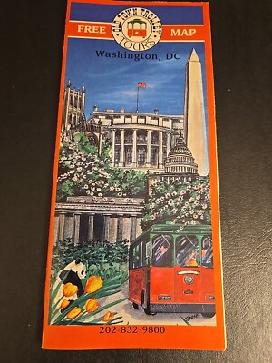 Old Town Trolley Tours  Free  Washington D.C. Map Historic Tours