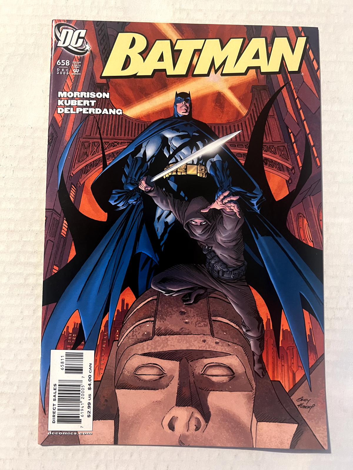 BATMAN #628 FIRST APPEARANCE OF DAMIAN WAYNE AS ROBIN ANDY KUBERT COVER ...