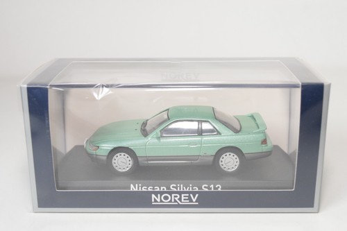 A98 1:43 NOREV 420181 NISSAN SILVIA S13 1988 GREEN BLUE MIB 5 - Picture 2 of 13