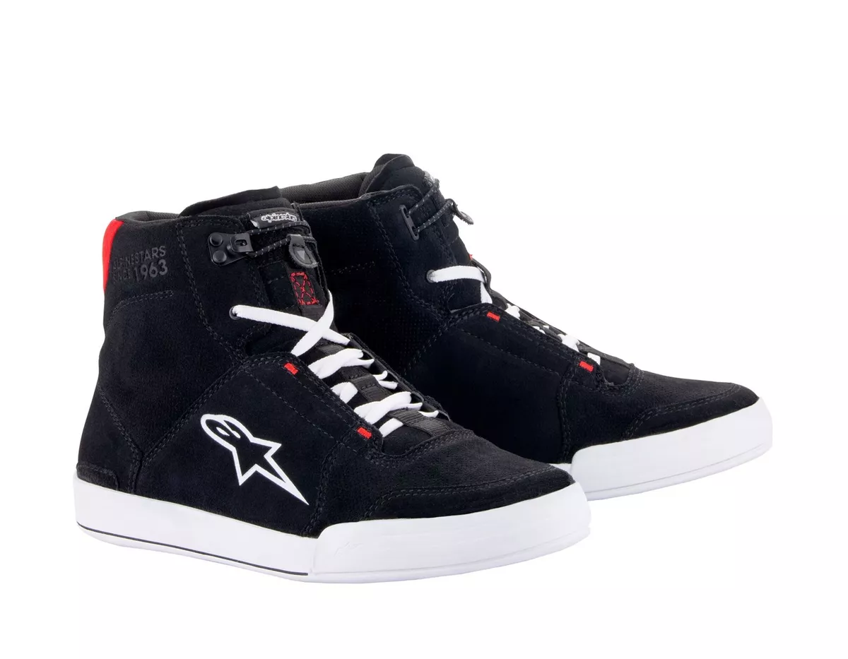 Alpinestars Cromo Scarpe Moto Uomo (Nero/Bianco/Rosso ) TG: 11 =( 44)