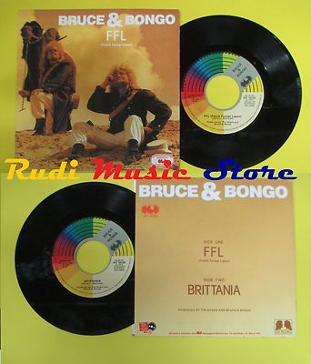 *LP 45 7'' BRUCE & BONGO Ffl French foreign legion Brittania 1986 (QSB4)