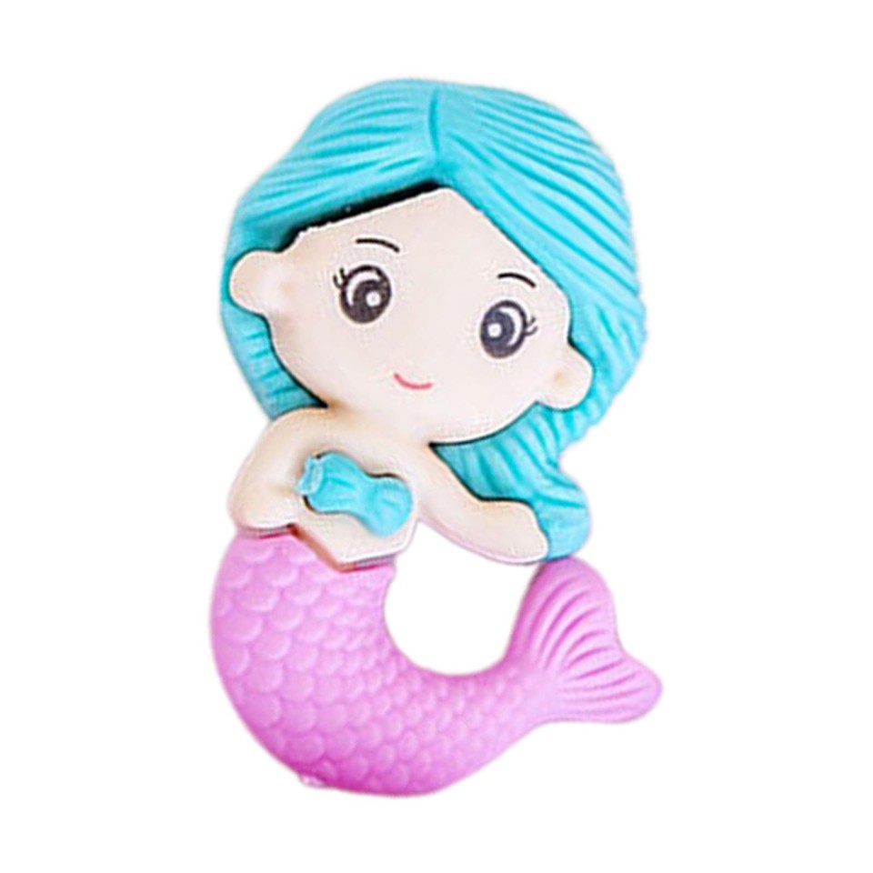 6Pcs Mermaid Erasers School Supplies Classroom Rewards eBay
