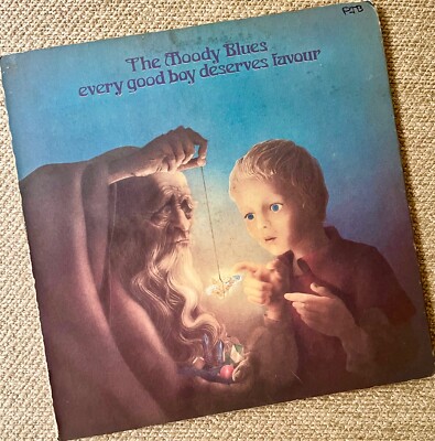 THE MOODY BLUES  ''Every Good Boy Deserves Favour''  --  Orig. 1971 First Pressing