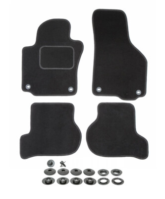Velours Fußmatten für VW Golf 5 MK5 2003 - 2008 Variant Plus Automatten Stoff