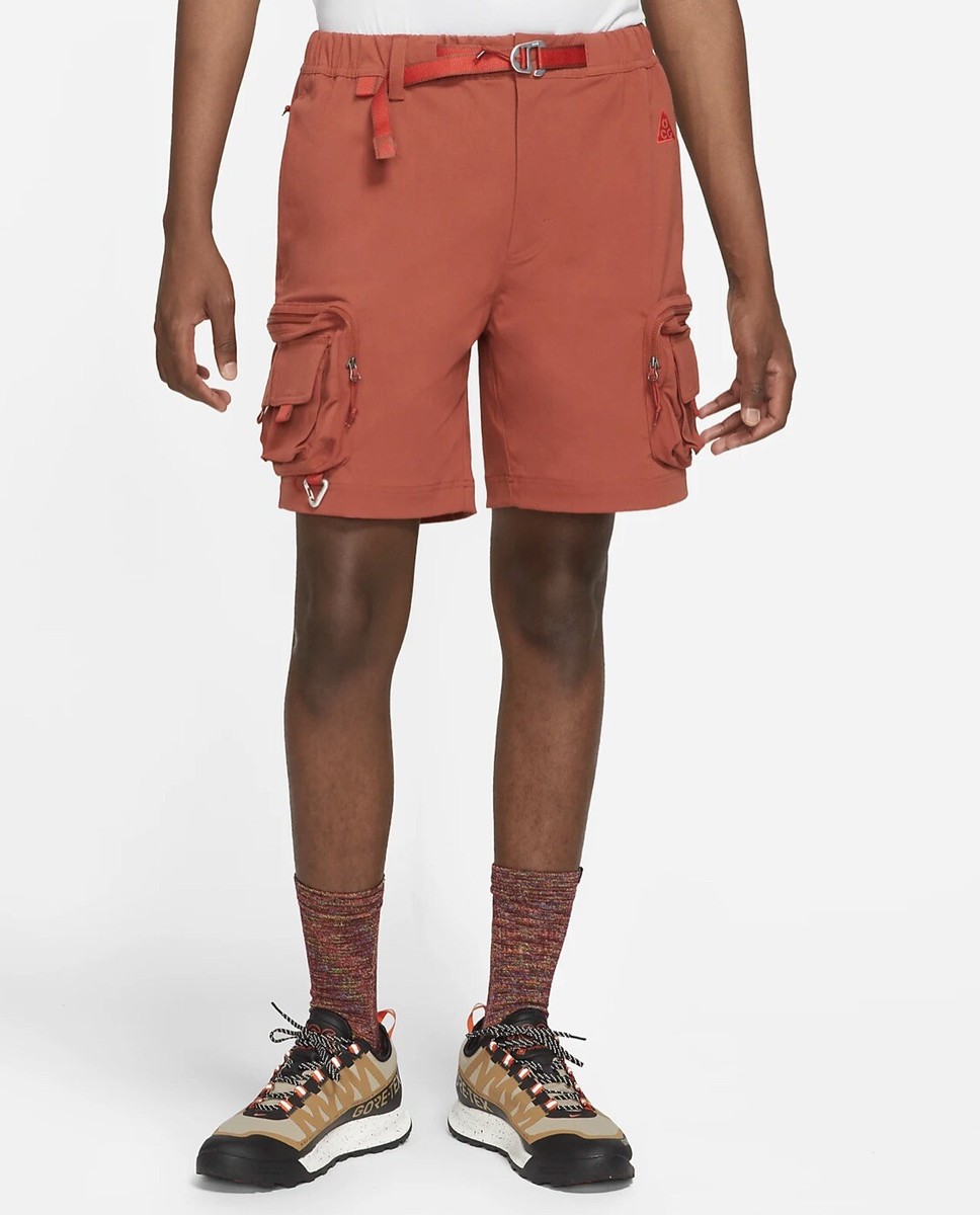 Nike ACG Cargo Shorts Redstone University Red DH8347-670 Men's