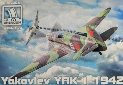 Brengun BRP72021 -  1:72  Yakovlev YAK-1 1942