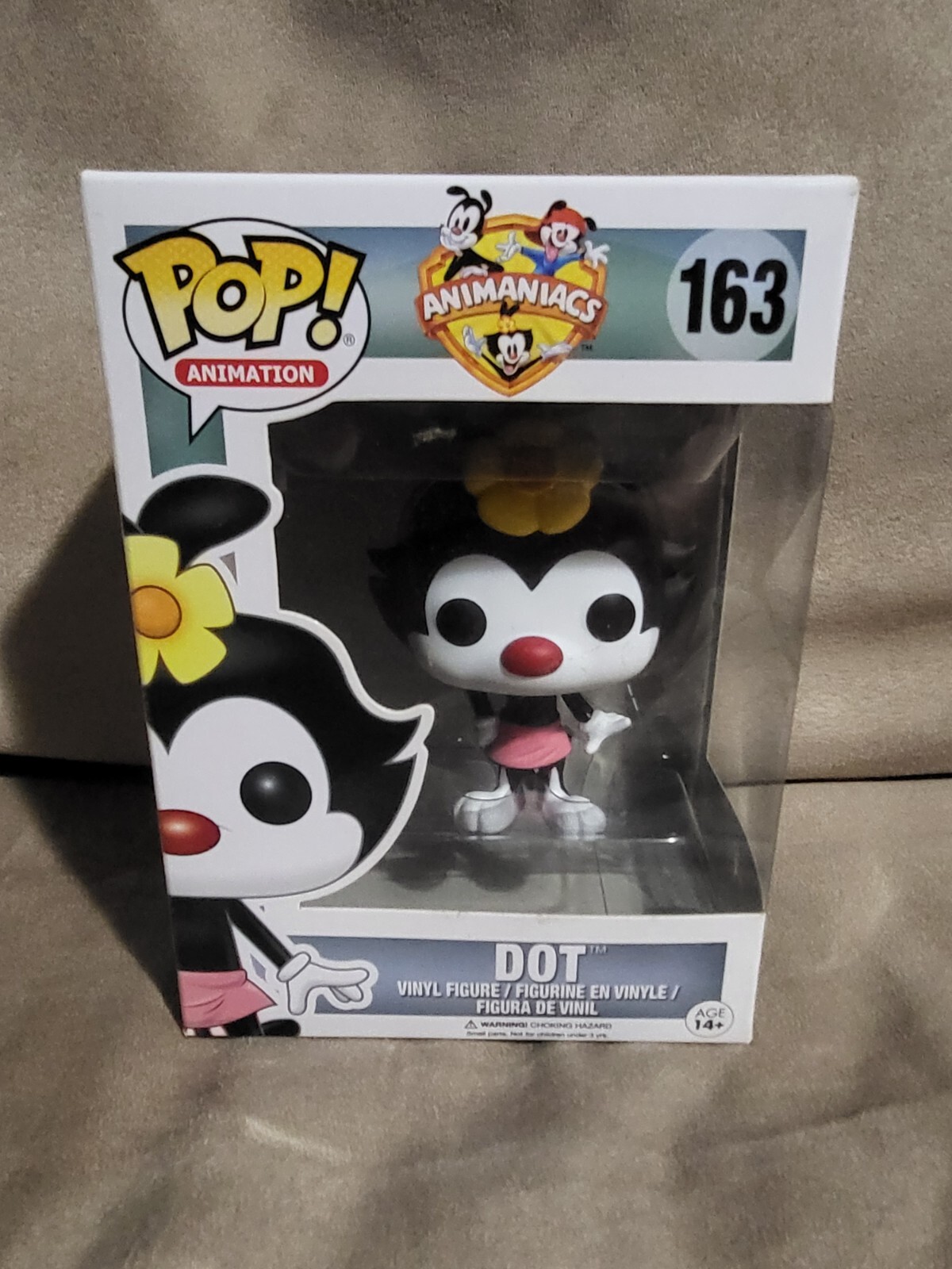 New! Funko Pop! Animation Animaniacs Dot #163 Vinyl Figure