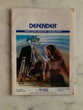 Defender Atari 2600 Manual Only