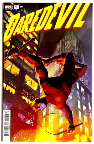 DAREDEVIL #5 GERALD PAREL 1:25 VARIANT 1ST PRINT 2024 MARVEL COMICS NM