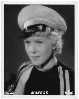 Fita Benkhoff Portrait Manege orig. Tobis - AHF Schildmütze