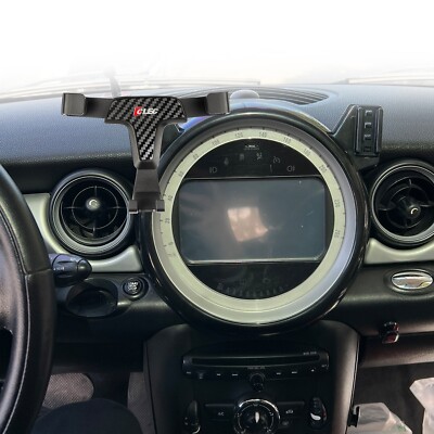 Navigation Screen Mount Bracket Cell Phone Holder for Mini Cooper R56 2007-2013