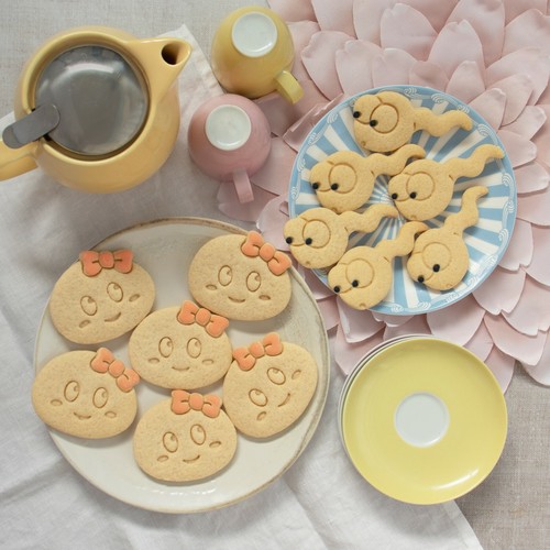 Set of Sperm & Egg cookie cutters | sex education IVF pregnancy announcement - Picture 6 of 9