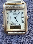 Men's Vintage Seiko Square Face Watch H249-5049 Quartz Alarm Chronograph PARTS