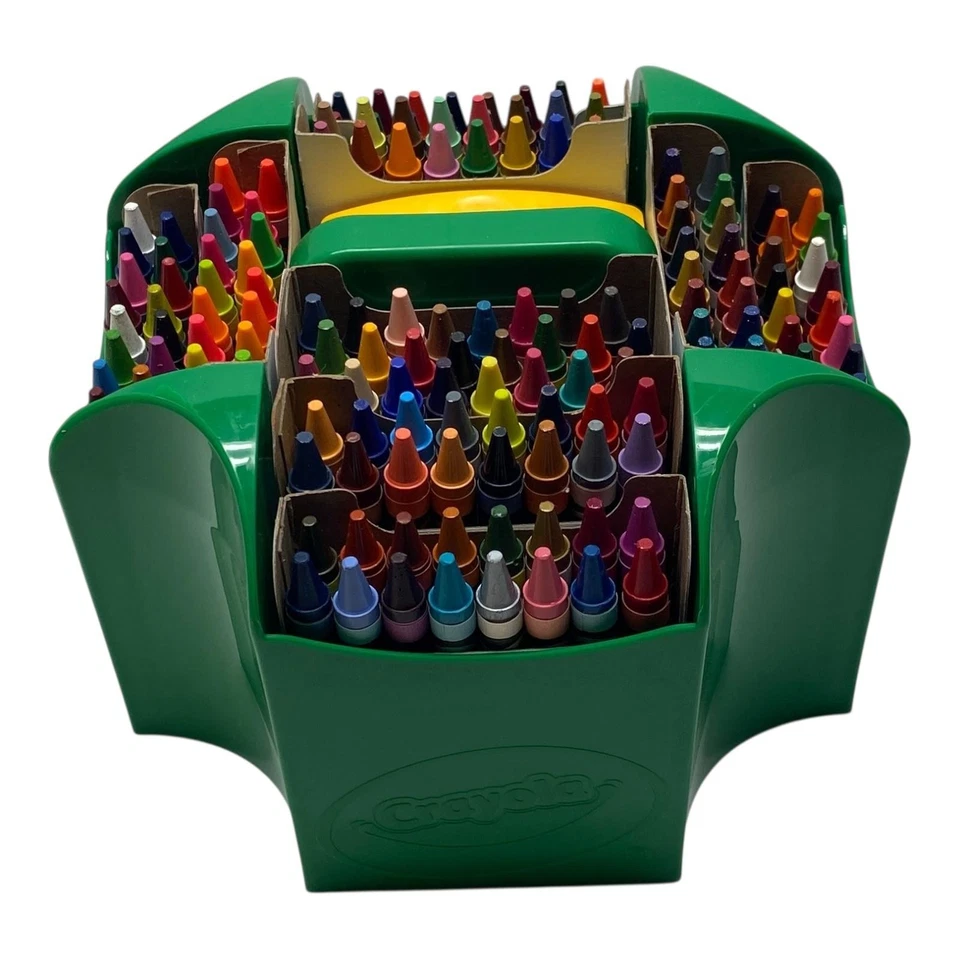 Crayola Ultimate Crayon Collection 152 Crayons Set Caddy Sharpener Kids Art New - Image 2 of 2