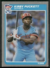 1985 Fleer Kirby Puckett #286 Rookie RC Minnesota Twins