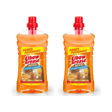 Elbow Grease Concentrated Floor Cleaner Orange 1L - Pack of 2 3.42 per litre