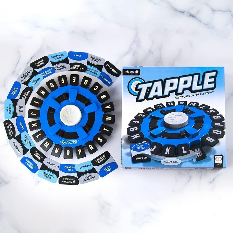 USAOPOLY TAPPLE Word Game | Fast-Paced Family Board Game