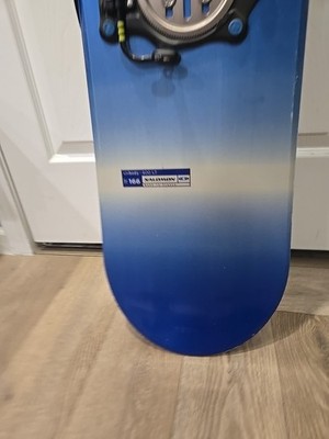 Salomon Unibody 400 LT snowboard fr 166 Blue | eBay