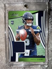 2025 Panini Absolute - Absolute Rookie Materials Jalen Milroe #ARM-JME (MEM, RC)