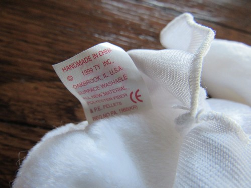Sheets the Beanie Baby – PE Pellets – Korean Tag – Birthday: October 31, 1999 - Picture 10 of 14