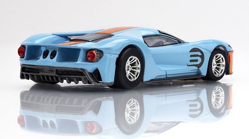 AFX Mega G+ Heritage Ford GT Gulf #6 HO Slot Car #22052 - NUOVISSIMA USCITA!! - Foto 3 di 9