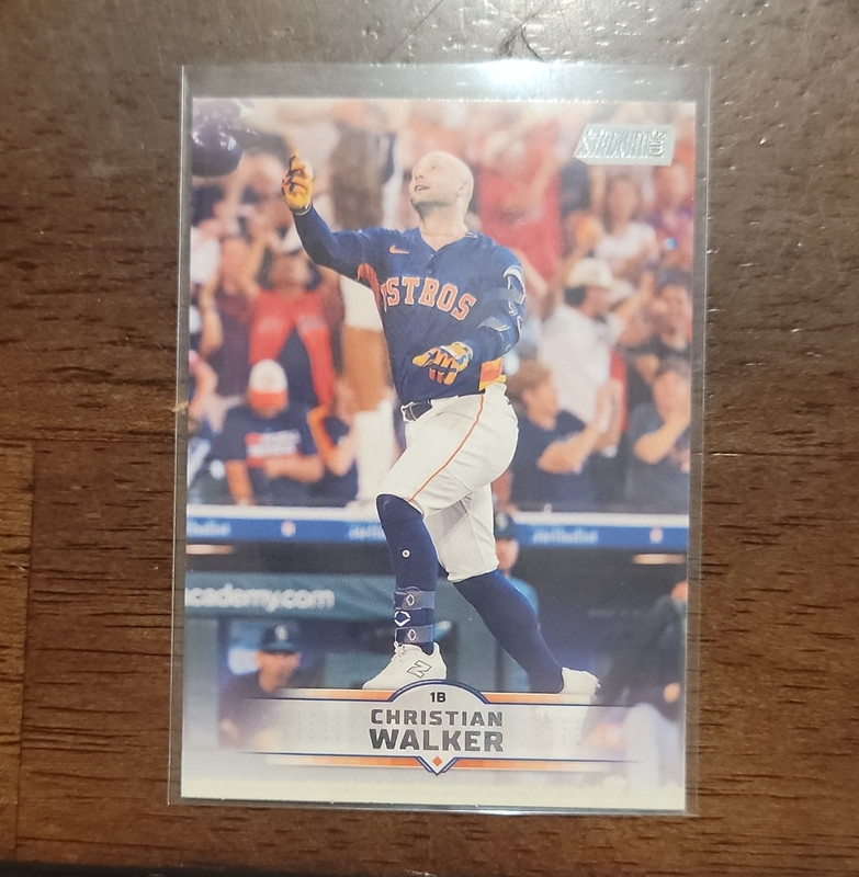 Topps 2025 Stadium Club Christian Walker Houston Astros #29 MLB