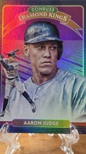2020 Panini Donruss - Diamond Kings Aaron Judge #30 Holo Purple N.Y. Yankees 