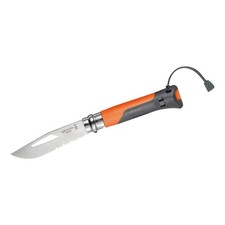 Opinel Messer No 08 OUTDOOR, Stahl Sandvik 12C27, rostfrei, orange / 254269