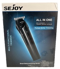 Sejoy Body Hair Trimmer Pubic Shaver Black Sealed Brand New