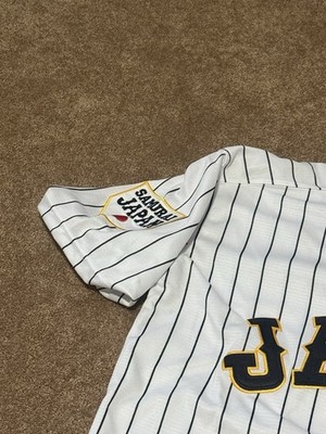 Japan Baseball Jersey Ohtani 16 Samurai Japan Pinstripe Mens L | eBay