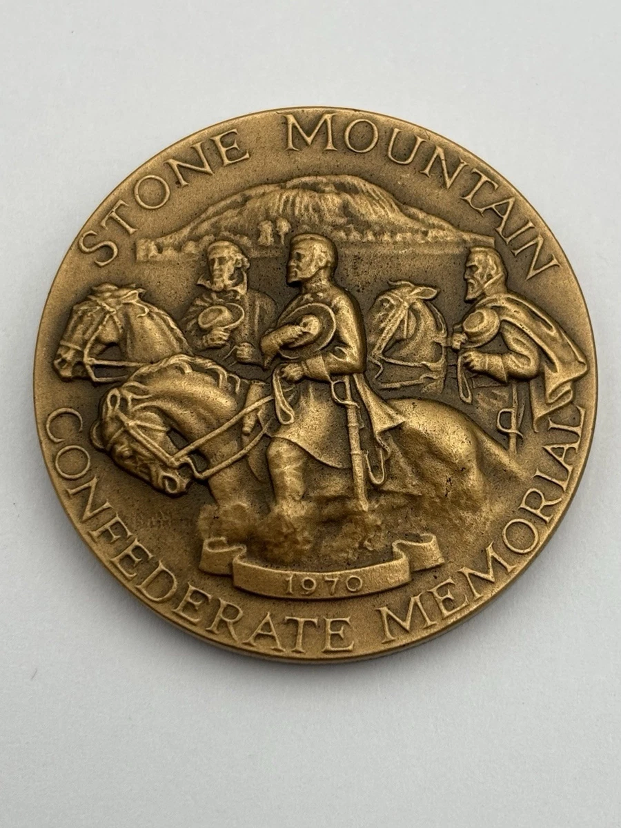K*g様 弐等賞銅碑メダル　アンティークSecond-place bronze Stone Mountain Confederate Memorial for sale | eBay
