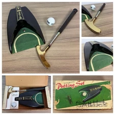 Vintage Automatic Electric Putting Set Telescopic Putter Japan WORKING SEE VIDEO