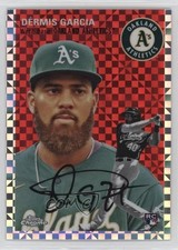 2023 Topps Chrome Platinum Anniversary X-Fractor Dermis Garcia Dérmis #42 uk2