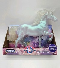 Breyer Paddock Pals Unicorn Crystalline Crystal w/ Sticker Sheet 