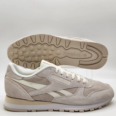 Reebok Classic Leather Chalk Sand White 100209483 Fashion Shoes