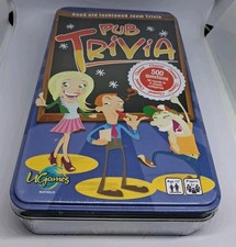 U Games Pub Trivia Tin Game 500 Questions 50 Rounds 5 Categories New Sealed