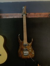 Ibanez RGA42FM Guitar Orange crackle 24fret Floyd Rose