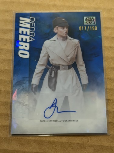 2026 Topps Chrome Star Wars Galaxy Denise Gough GA-DG Auto Atomic Refractor /150