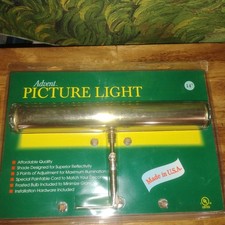 14" Artwork Picture Light Polished Brass A14-61-6-House of Troy-NOS