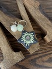 Beautiful Gold & PolyClay Star Keychain-Key Ring-Handmade-Free Shipping! — photo 1