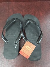 Havaianas Flip Flops Size7-8 Black