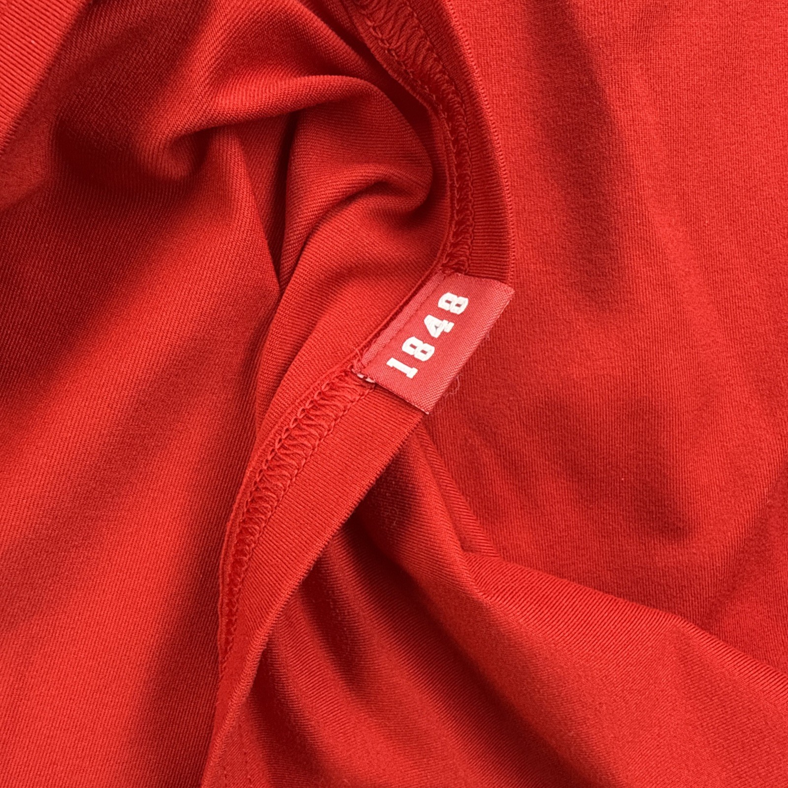 University Wisconsin Badgers 1/4 Zip Pullover Mens XL Loose Jacket Red Stretch thumbnail 8