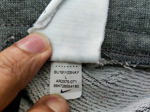 Nike Sportswear Alumni French Terry Shorts Size Large Gray - Picture 8 of 8