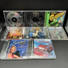 PlayStation 1 PS1 Game Lot Of 8 Crash 2 Crash Bash Tomb Raider Dark stone & More