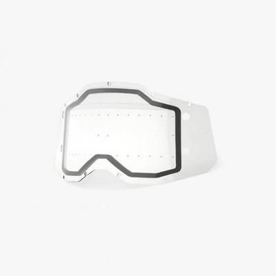 100% Accuri-2/Racecraft-2/Strata-2 Forecast ENDURO Dual Goggles Lens - Clear