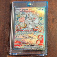 Cinccino ex Scarlet & Violet Full Art Holo Double Rare 119/086 Pokemon TCG